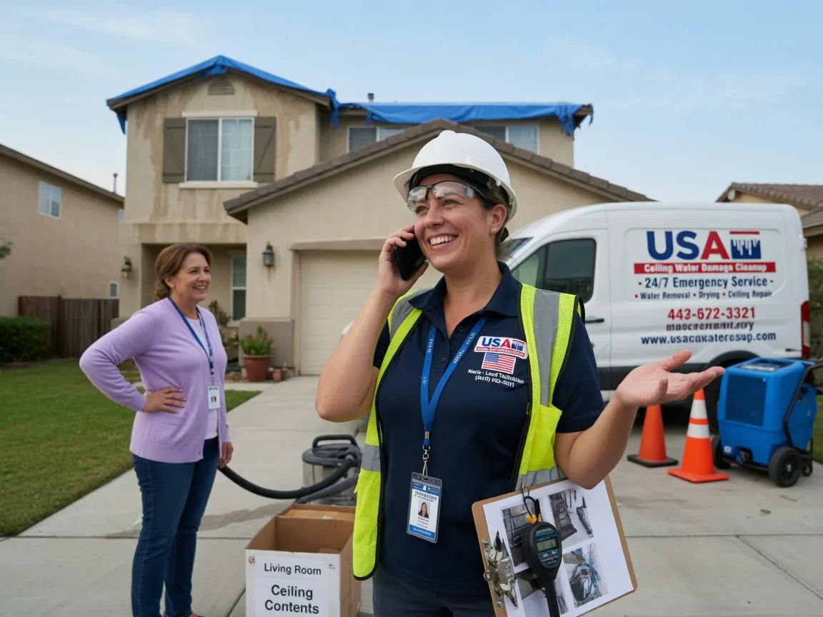 Ceiling Water Damage Restoration Bedford, TX FAQs